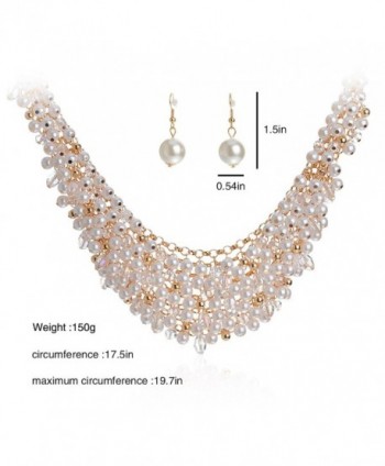 IPINK Fashion Simulated Crystal Jewelry