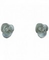 Takobia Women's Small Flower shape Post Earrings - CG11Q1SU3ZJ