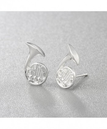 Qiandi Trumpet Piercing Christmas Birthday in Women's Stud Earrings