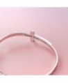 Sterling Silver Engraved Inspirational Bangle in Women's Bangle Bracelets