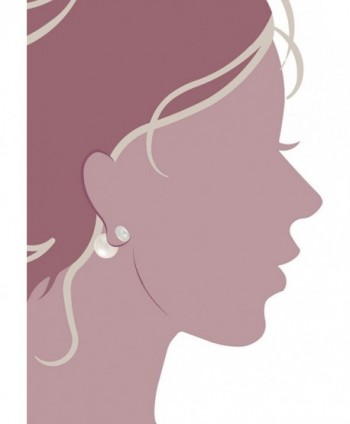 Front Earrings Swarovski Crystal Simulated in Women's Drop & Dangle Earrings