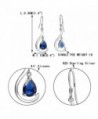 EVER FAITH Sterling Teardrop Earrings in Women's Drop & Dangle Earrings