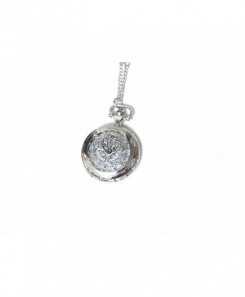 Ornate Silver Pocket Necklace Pendant