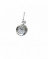 Ornate Silver Pocket Necklace Pendant