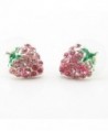 DaisyJewel Bling Berry Stud Earrings - CG11FDP21FV