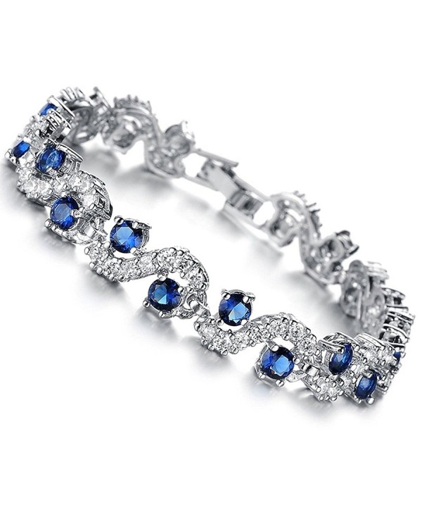 Rhinestone Bracelet Zirconia Crystal Christmas - C11869E2UIT