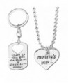 Love Heart Clavicle Chain Pendant Necklace Family Set - Christmas Day Gift - CV182WM9S7I