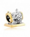 LovelyJewelry Lovely Two Tone Antique Vintage Sewing Machine Beads For Bracelet - CT11RB3O3AX