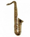 Saxophone Pin with Rhinestones - CZ12OCHA3NC