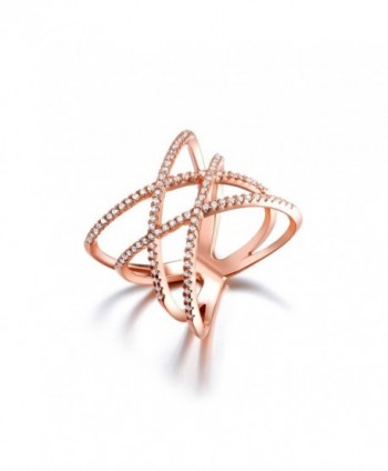 SHINCO Double Cross Plated Trendy - rose-gold-plated-base - CH12C2HHNFP