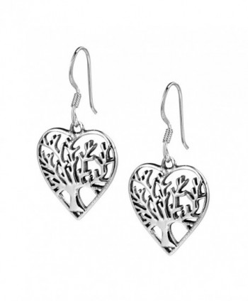 Romantic Sterling Silver Dangle Earrings