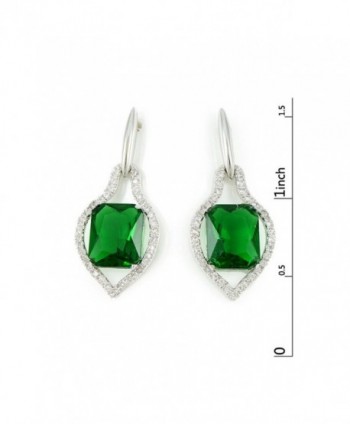 Kemstone Zirconia Crystals Earrings Jewelry