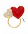 NOUMANDA Crystals Charm Heart-shaped Eyeglasses Holder &Brooch Pin - CN12M9MOCTD