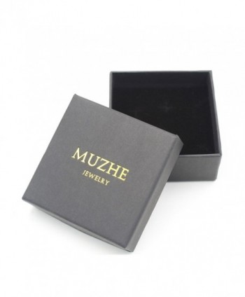 MUZHE Five point Necklace Sapphire Christmas in Women's Pendants