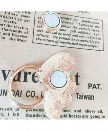 NOUMANDA Crystals Heart shaped Eyeglasses Holder in Women's Brooches & Pins