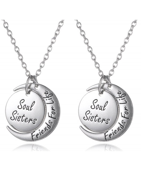 Sisters Friends Matching Necklaces Jewelry - C912HECC8U3