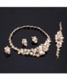 African Pattern Crystal Neacklace Bracelet in Women's Jewelry Sets