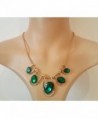 Signore Signori Emerald Austrian Statement Necklace