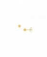 3MM Ball Stud Yellow Gold Filled Fashion Earrings - CS12NH2VIJ9