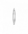 Sterling Forever Silver 38mm Earrings