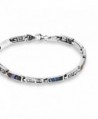 Labyrinth Abalone Sterling Silver Bracelet in Women's Link Bracelets