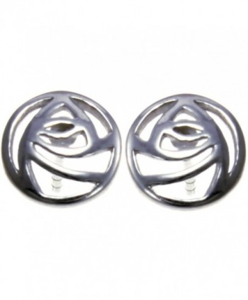 Sterling Silver Charles Rennie Mackintosh Earrings - CK183RAHSKE