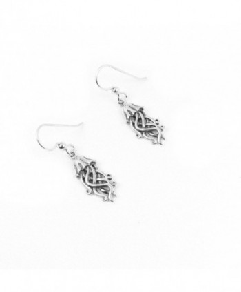 Jellyfish Earrings Sterling Silver Charm Drops Dangles Ocean Life Jewelry Jellies Jelly Fish - CV128S35ORB