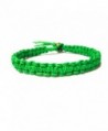 Green Surfer Hawaiian Style Stackable Hemp Bracelet - Handmade - CJ118SH491F