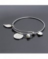 WUSUANED Quote Bangle Bracelet Sister in Women's Bangle Bracelets