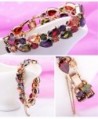 Teardrop Multi color Zirconia Bracelets Fashion in Women's Link Bracelets