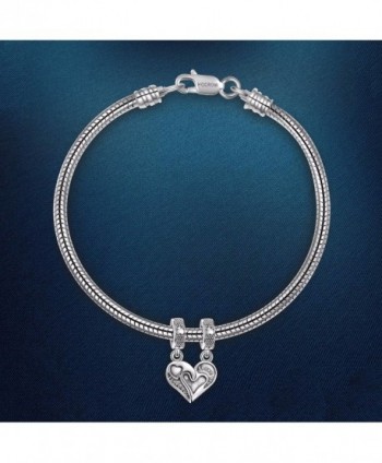 Sterling Silver Vintage European Bracelet in Women's Charms & Charm Bracelets