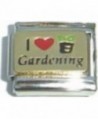 I Love Gardening Italian Charm - C4110OXBVFN