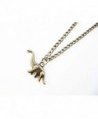 Dinosaur Necklace Diplodocus Jurassic Pendant ancient