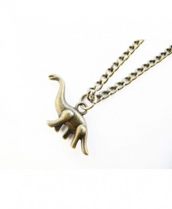 Dinosaur Necklace Diplodocus Jurassic Pendant ancient in Women's Chain Necklaces