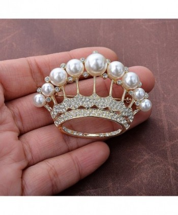 OBONNIE Crystal Brooch Wedding Bridal