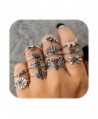 Cyntan Fashion Rings Set Boho Knuckle Stackable Rings Set For Women Girls - Style 2 - C4189WTH5CU