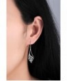 Highly Polished Sterling Filigree Earrings