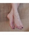 Cross Chain Barefoot Sandals Anklet in Women's Anklets