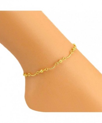 SusenstoneWomen Ankle Bracelet Barefoot Sandal Beach Foot Jewelry - C4125X61JP7