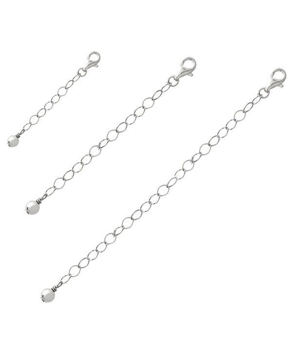 Hoops & Loops Sterling Silver Extender Set - CU12E1PE79V