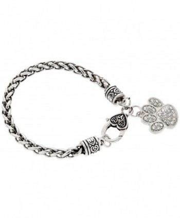 Bracelet Silver Tone Jewelry Keepsake Gift in Women's Charms & Charm Bracelets