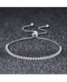 Bracelets Sterling Zirconia Mothers Wedding in Women's Tennis Bracelets