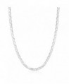 Choker Necklace 925 Sterling Silver Mariner Chain 13"-15" - CL18808SNA6