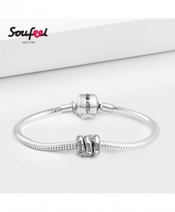 SOUFEEL Swarovski Sterling European Bracelets in Women's Charms & Charm Bracelets