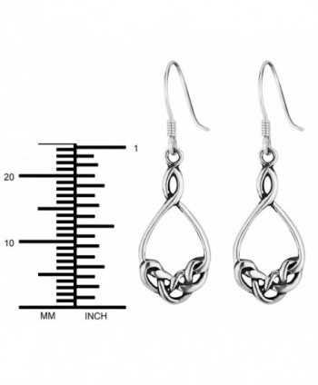 Sterling Silver Celtic Design Earrings