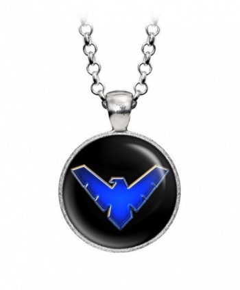 Nightwing Necklace Pendant Earrings Presents in Women's Jewelry Sets