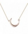 TinySand Sterling Silver Necklace Pendant - rose gold - CH120X6JGLL