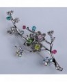 YAZILIND Vintage Colorful Brooches Wedding in Women's Brooches & Pins