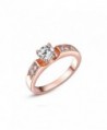 Angelady Crystal Round Fashion Ring in Women's Band Rings