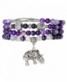 Silver Elephant Bracelet SPUNKYsoul Collection - C012GXREMXL